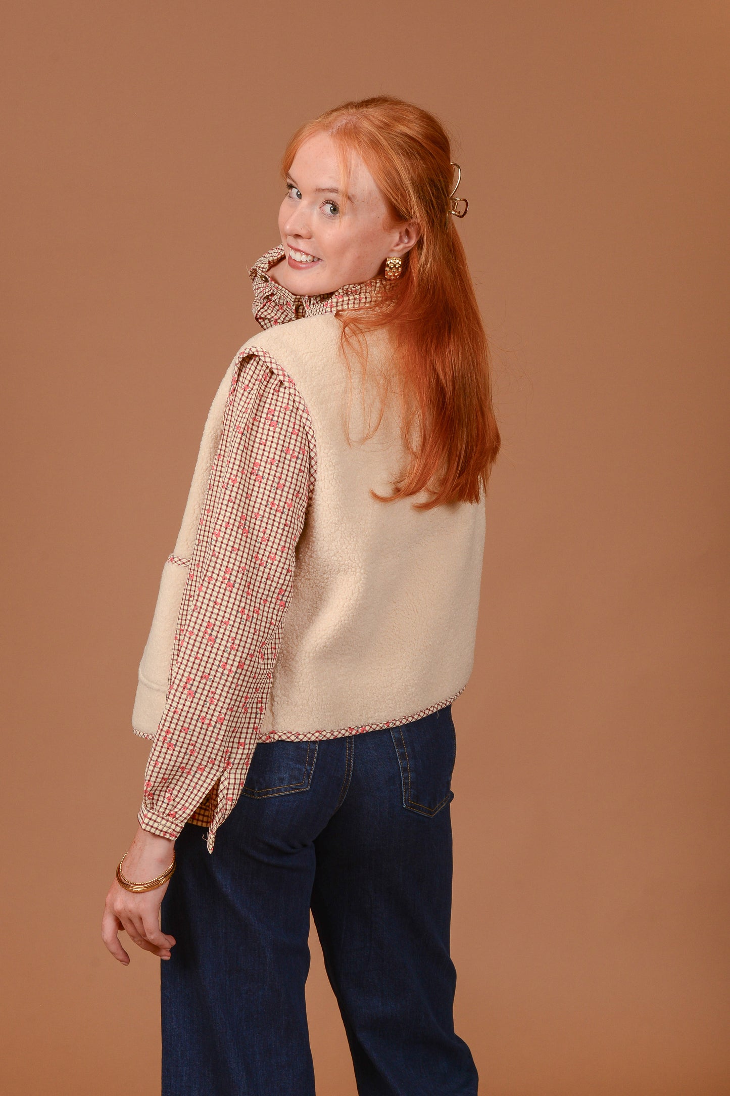 Caoimhe Faux Shearling Gilet