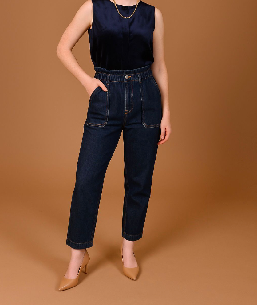 Loire Tappered Blue Jeans