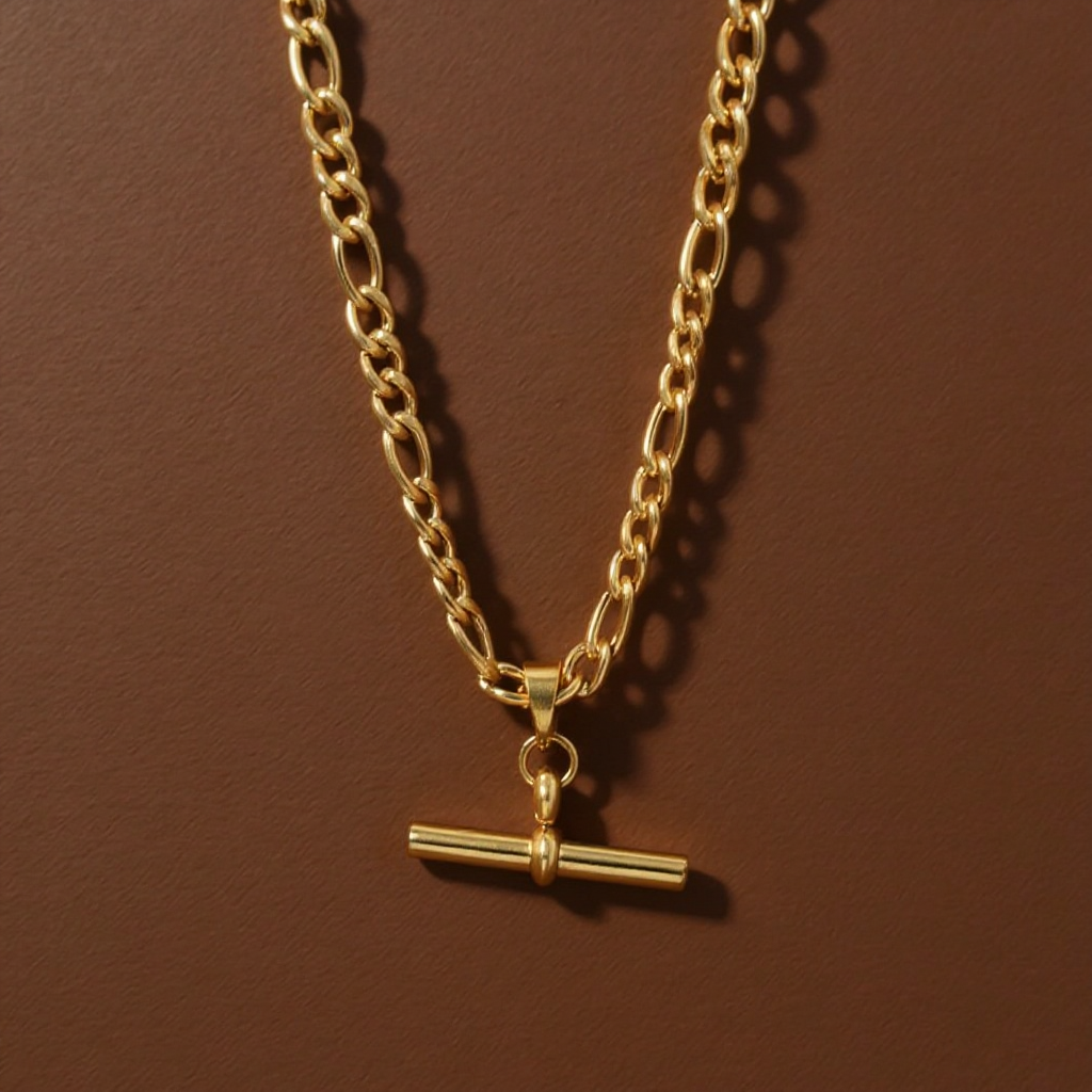 Lira T Bar Necklace