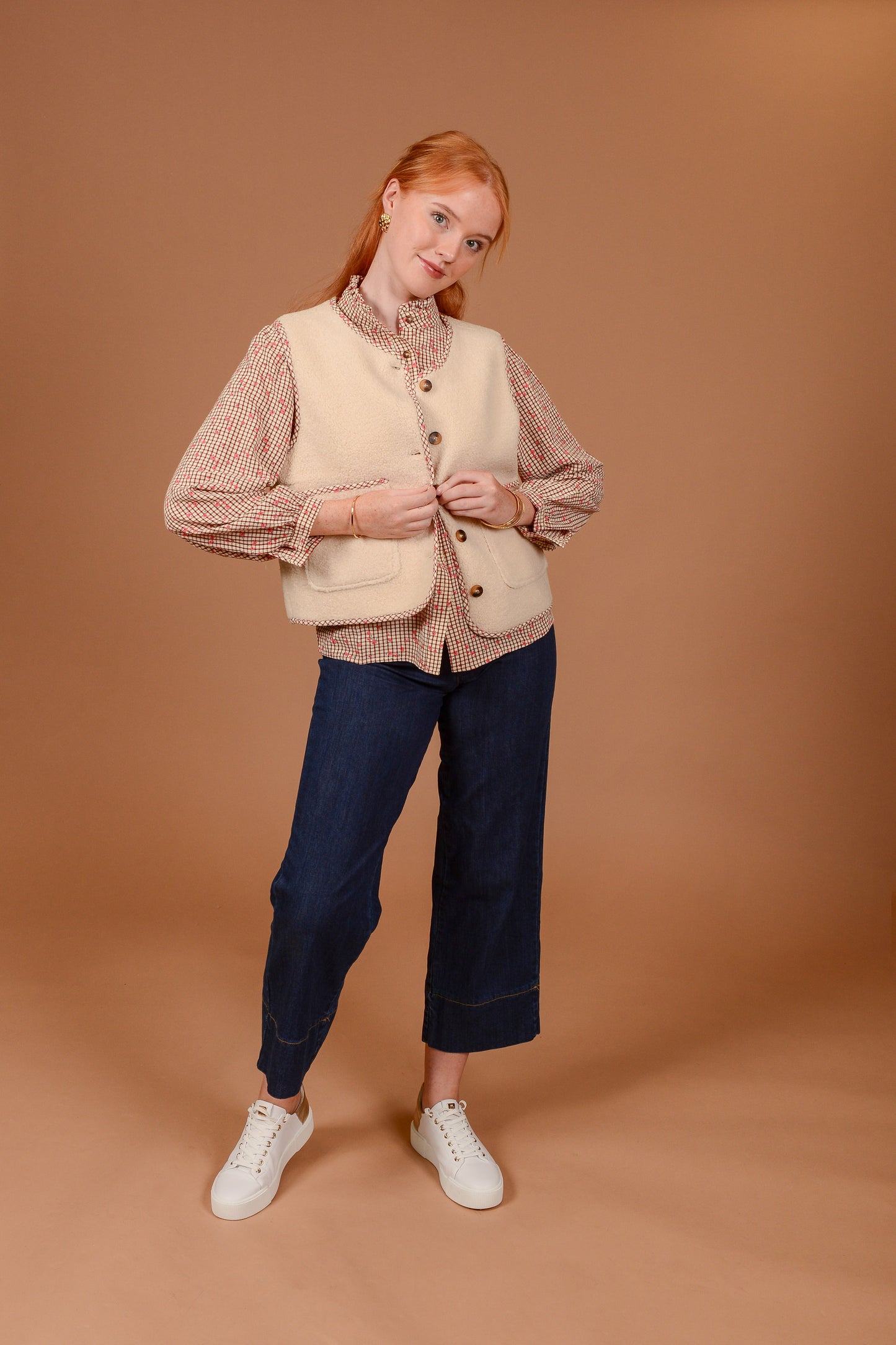 Caoimhe Faux Shearling Gilet