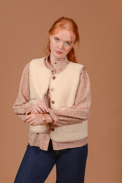 Caoimhe Faux Shearling Gilet