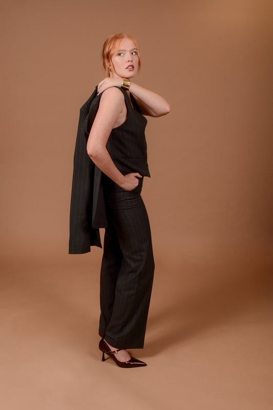 Atisha Pinstripe Trouser