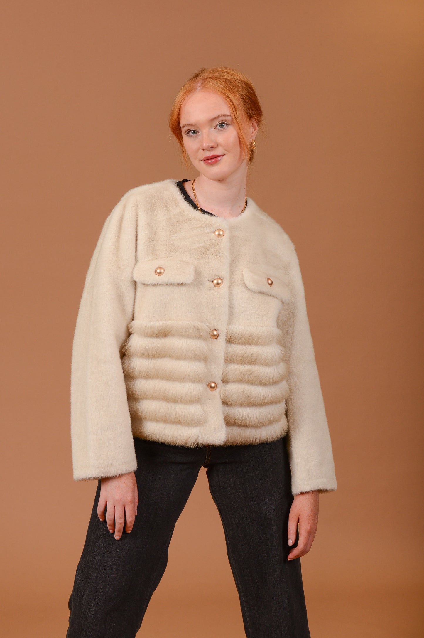 Gloria Faux Fur Jacket