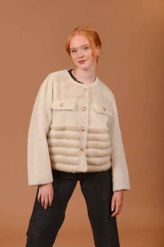 Gloria Faux Fur Jacket