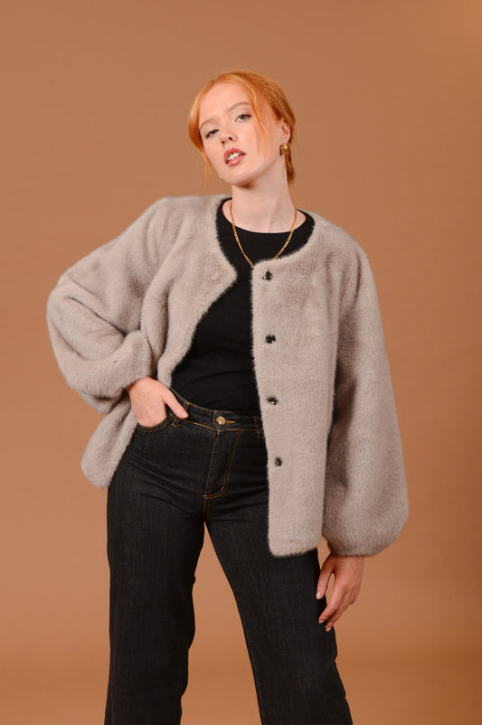 Gabriella Faux Fur Jacket