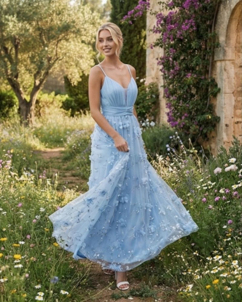 Celestial Dress in Blue