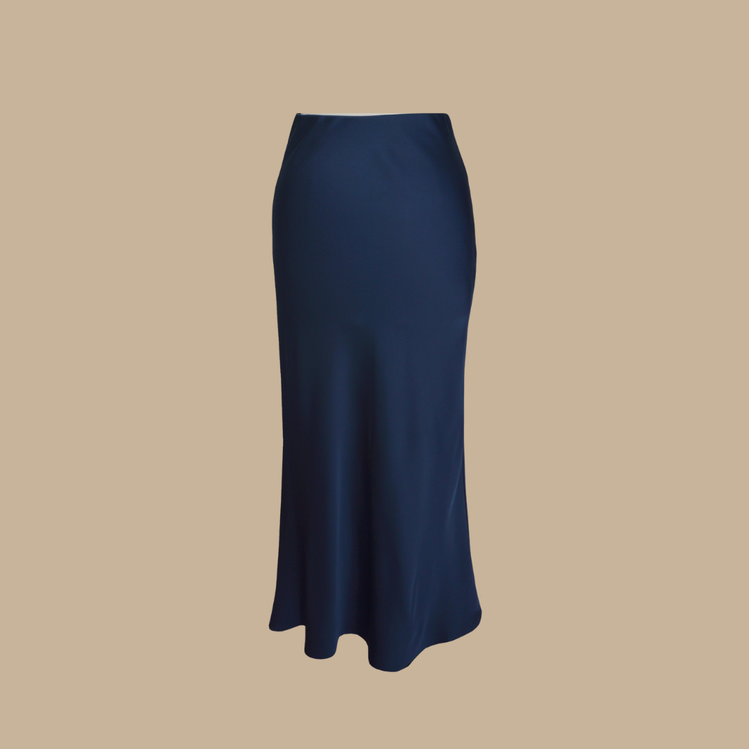 Eden Midi Skirt Navy