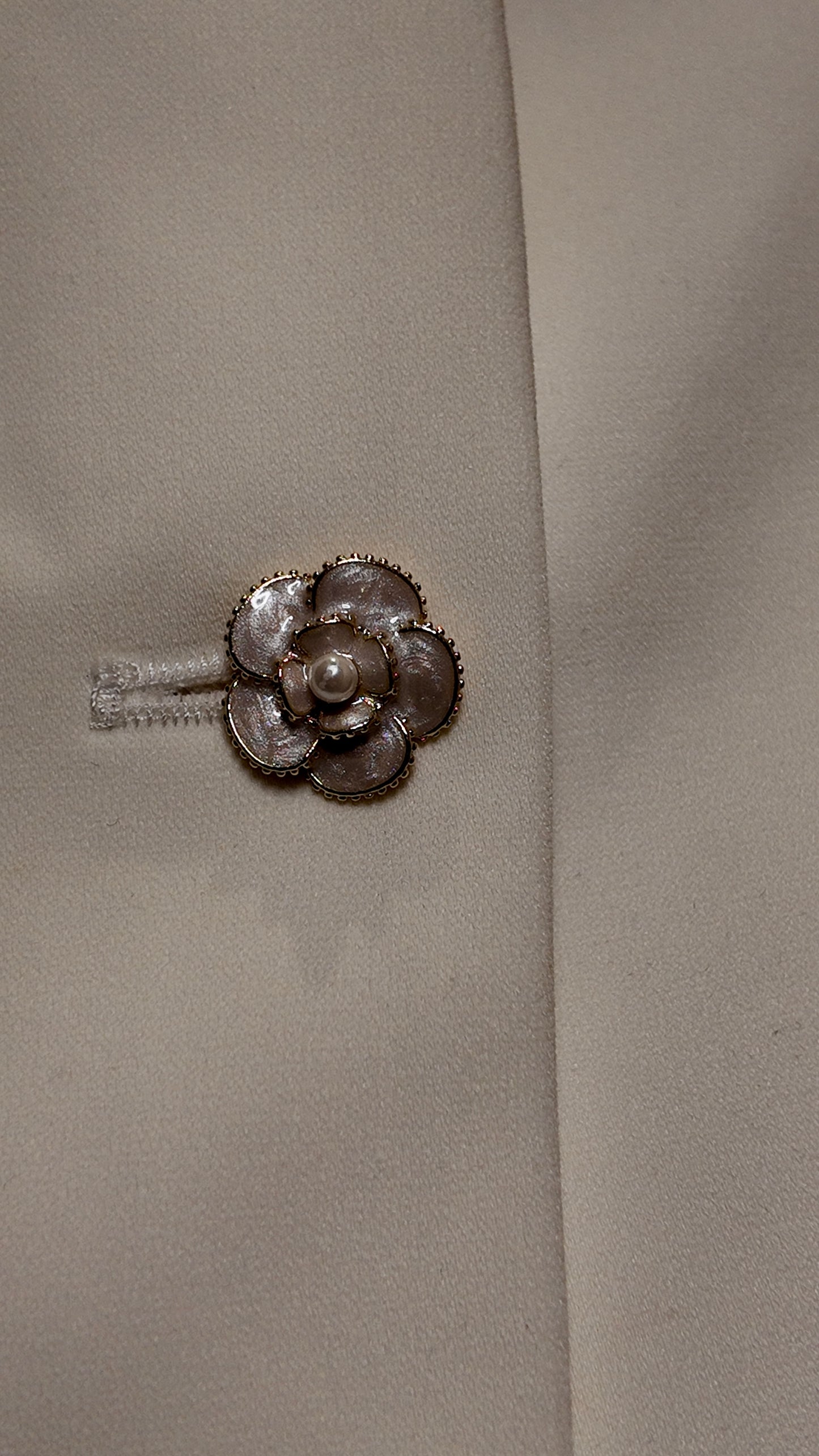 Eli Waistcoat with Floral Buttons