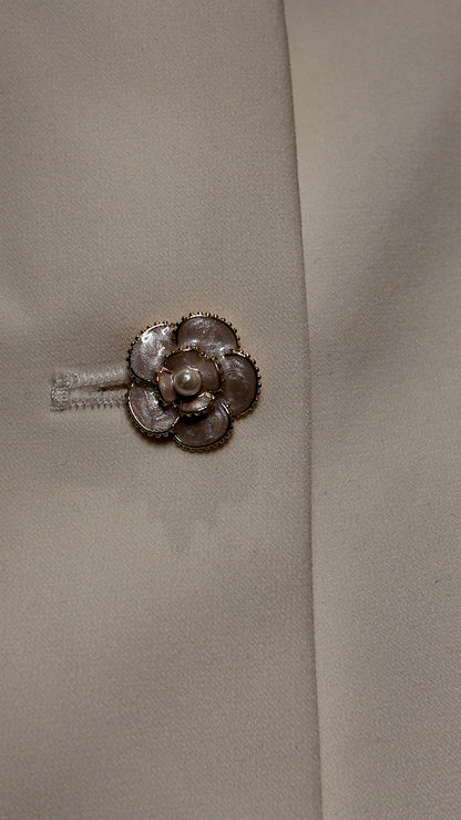 Eli Waistcoat with Floral Buttons